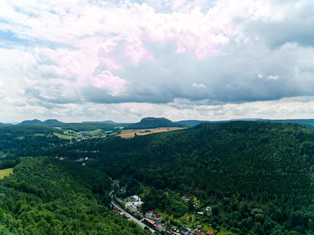 Hotel Albrechtshof Gohrisch ภายนอก รูปภาพ